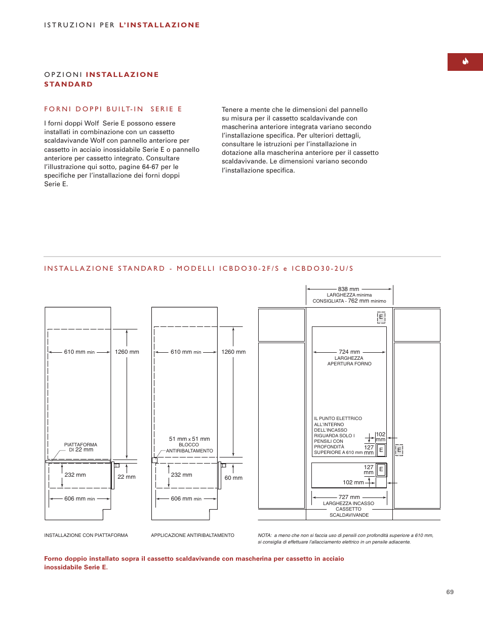 Sub-Zero e Series User Manual | Page 69 / 94