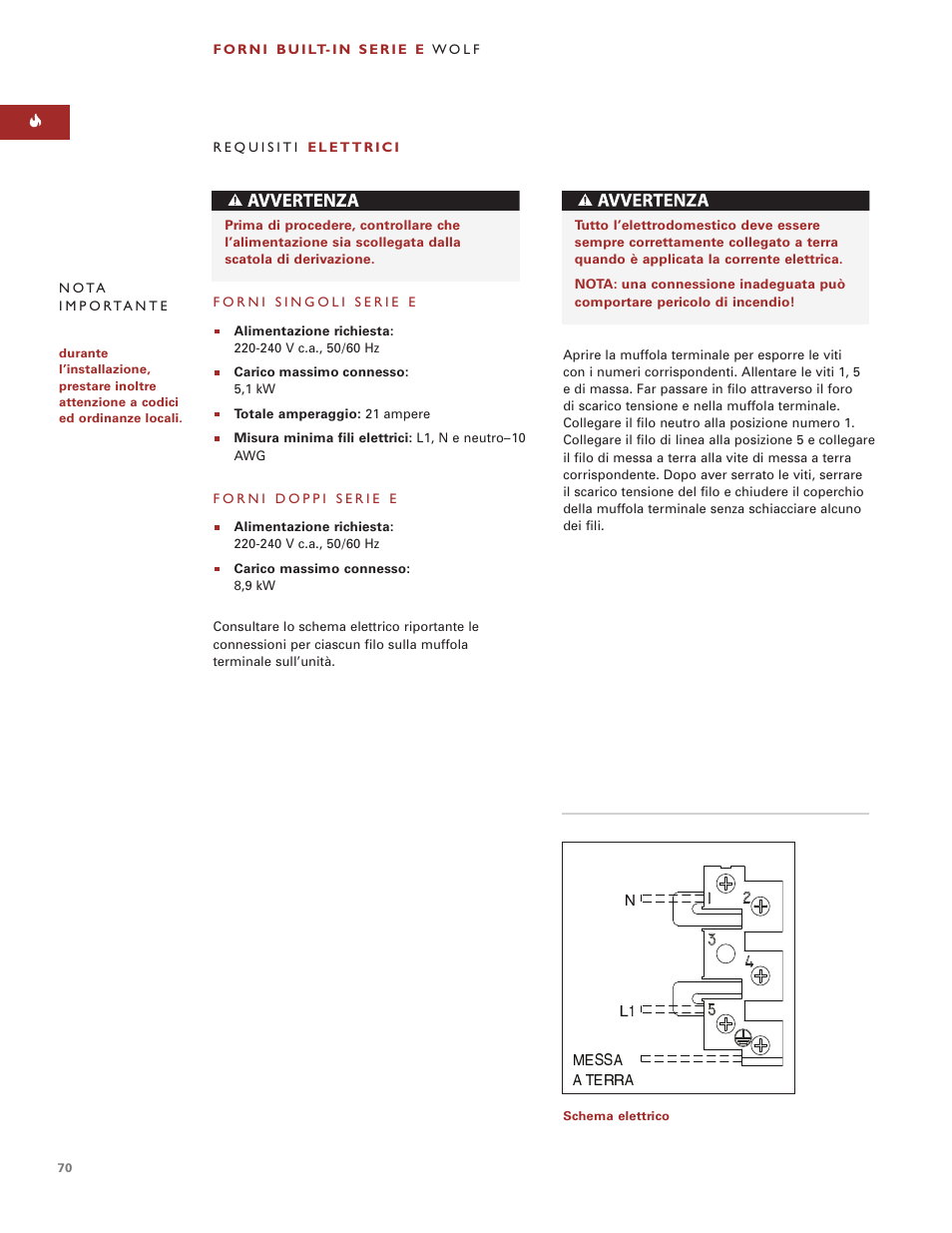 Sub-Zero e Series User Manual | Page 70 / 94