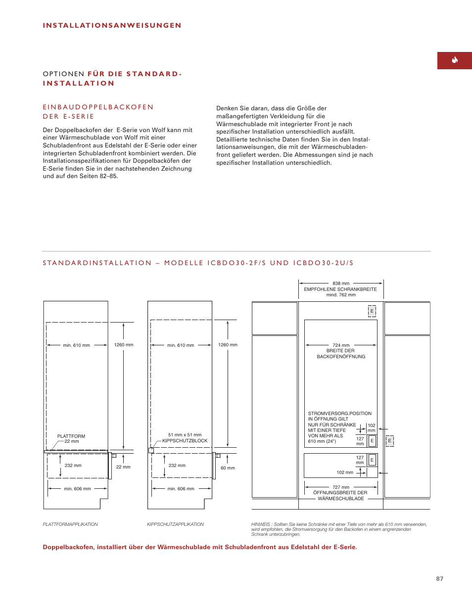 Sub-Zero e Series User Manual | Page 87 / 94