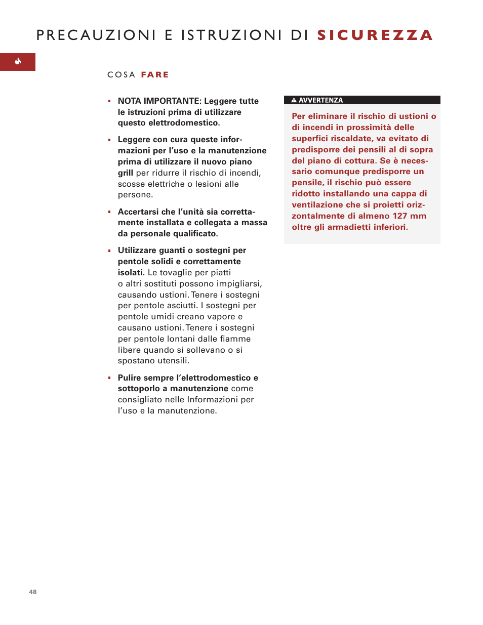 Sub-Zero ICBIG15/S User Manual | Page 48 / 60