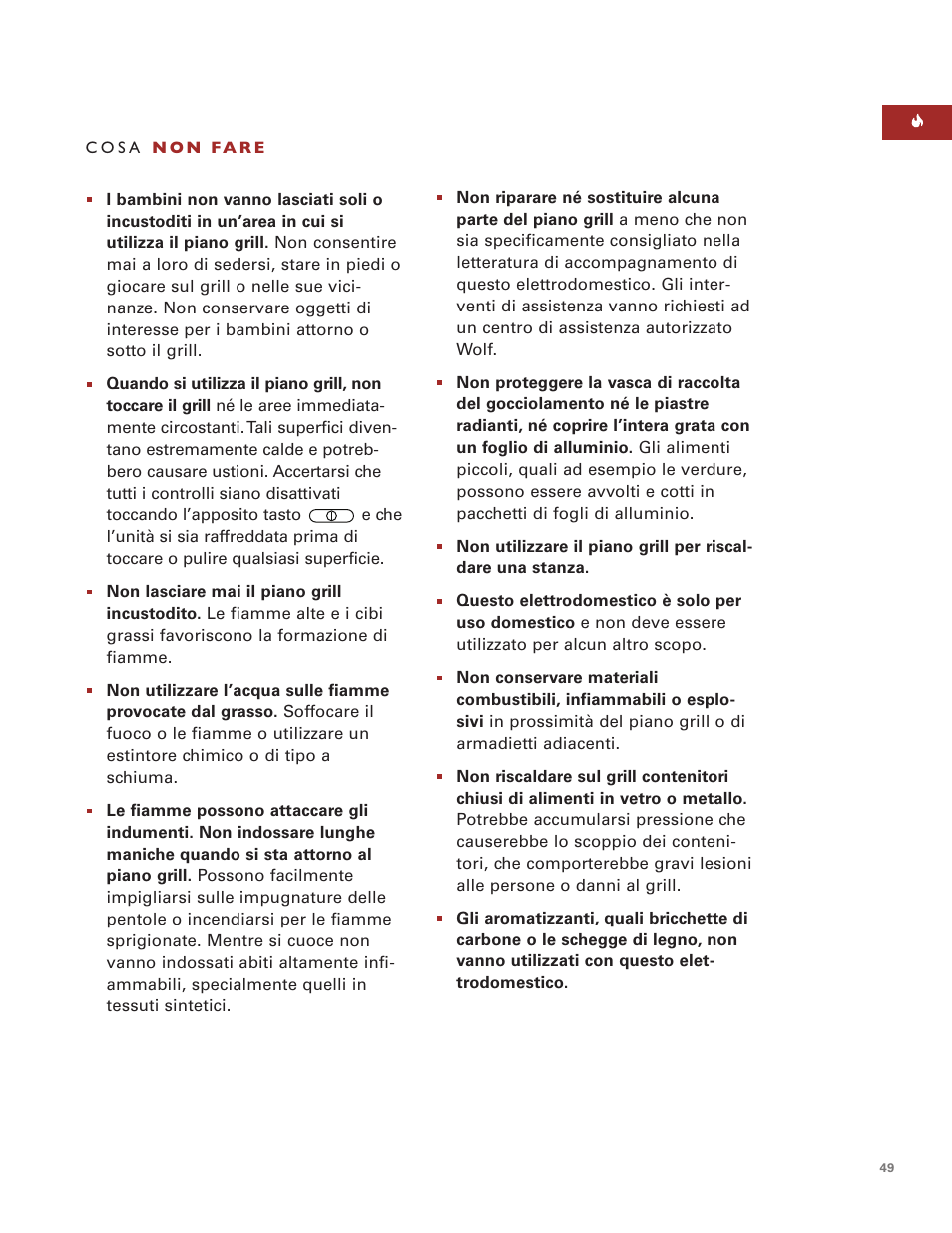 Sub-Zero ICBIG15/S User Manual | Page 49 / 60