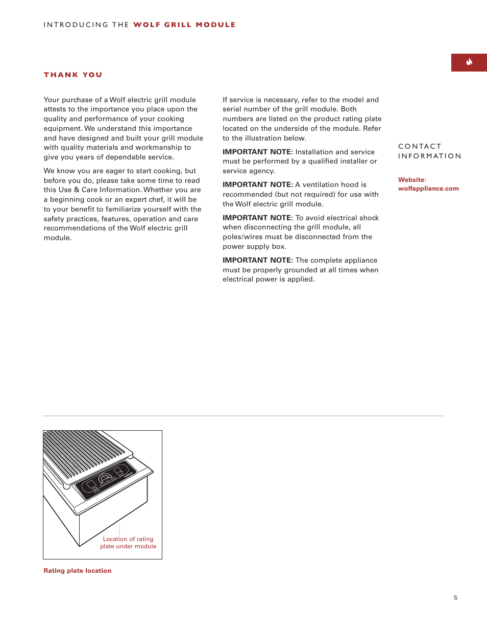 Sub-Zero ICBIG15/S User Manual | Page 5 / 60