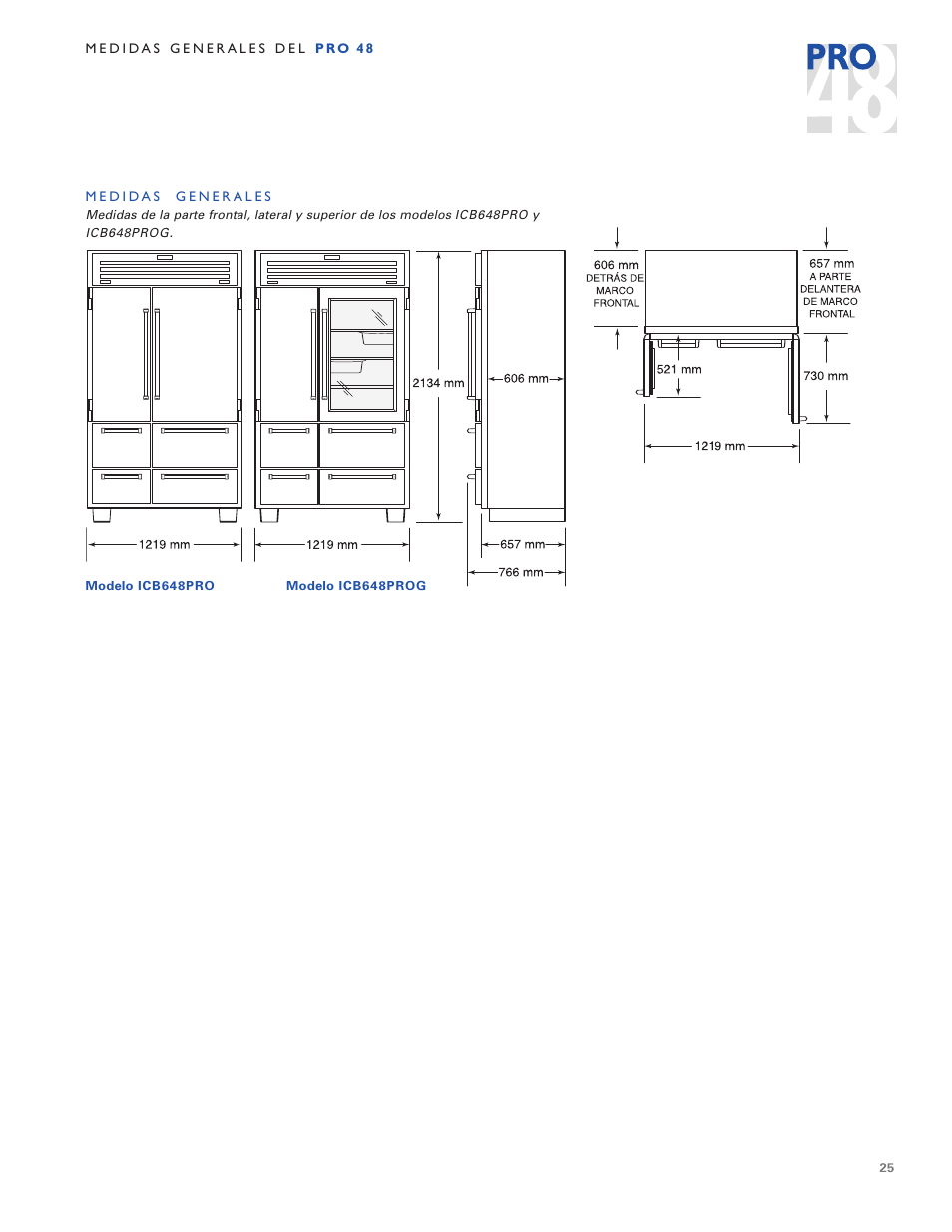 Sub-Zero PRO 48 User Manual | Page 25 / 76