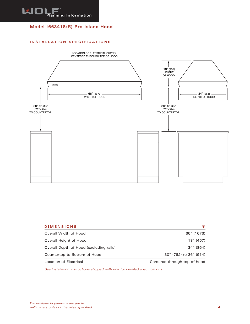 Sub-Zero I663418(R) User Manual | Page 4 / 8