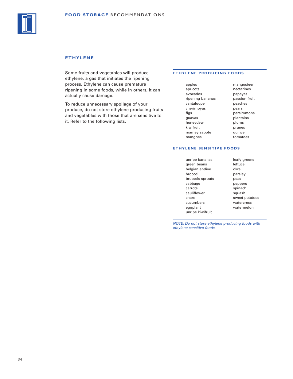 Sub-Zero Built-In Refrigeration User Manual | Page 34 / 40