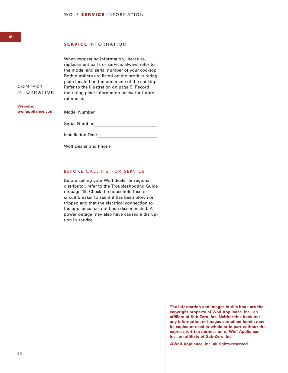 Sub-Zero ICBCT15G User Manual | Page 20 / 94