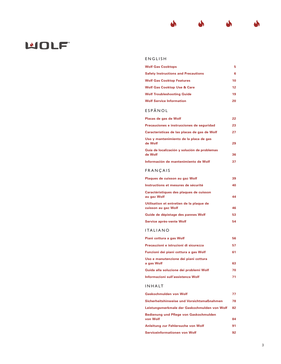Sub-Zero ICBCT15G User Manual | Page 3 / 94