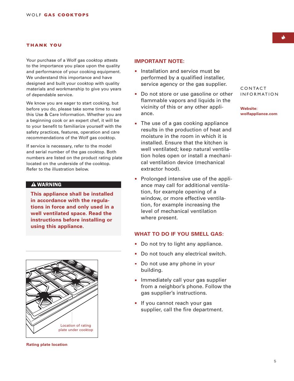 Sub-Zero ICBCT15G User Manual | Page 5 / 94