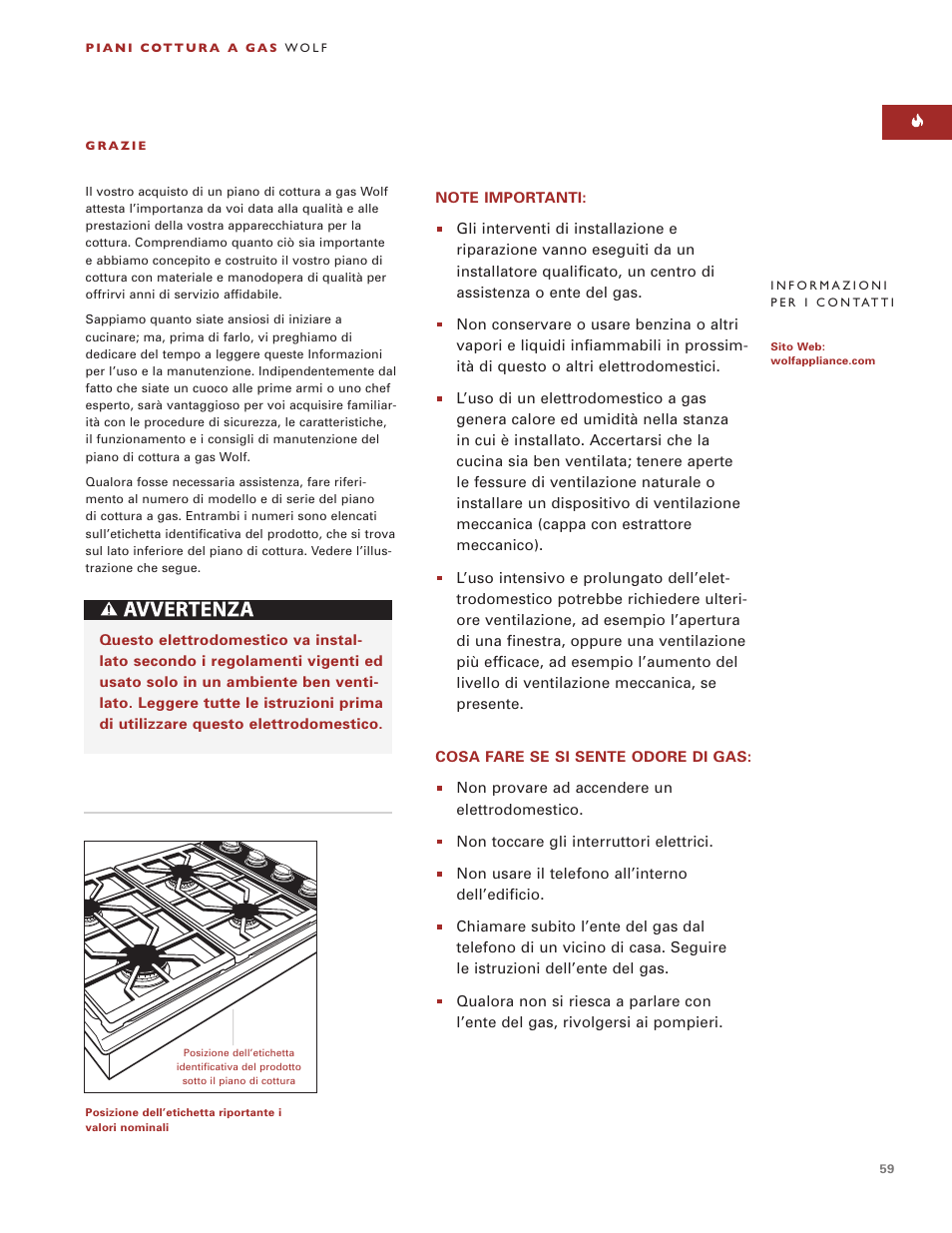 Sub-Zero ICBCT15G User Manual | Page 59 / 94