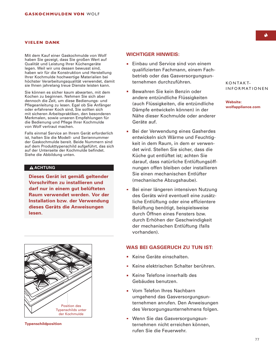 Sub-Zero ICBCT15G User Manual | Page 77 / 94