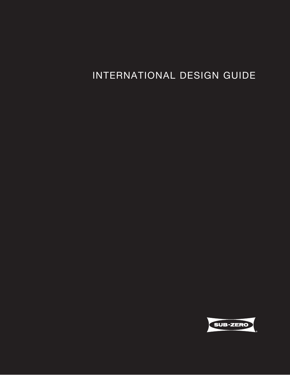 Sub-Zero Sub-Zero User Manual | 72 pages