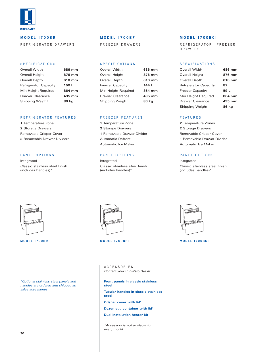 Sub-Zero Sub-Zero User Manual | Page 30 / 72