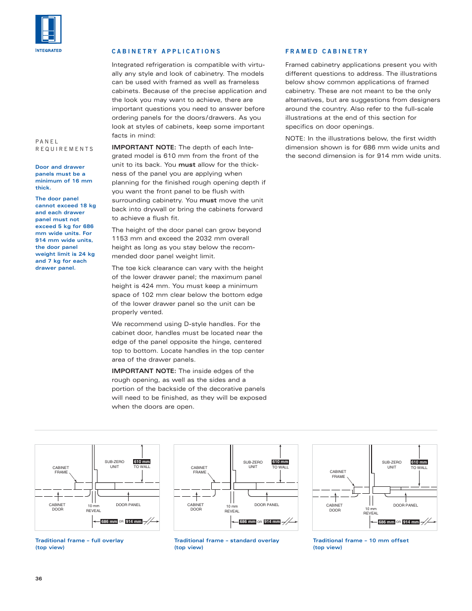 Sub-Zero Sub-Zero User Manual | Page 36 / 72
