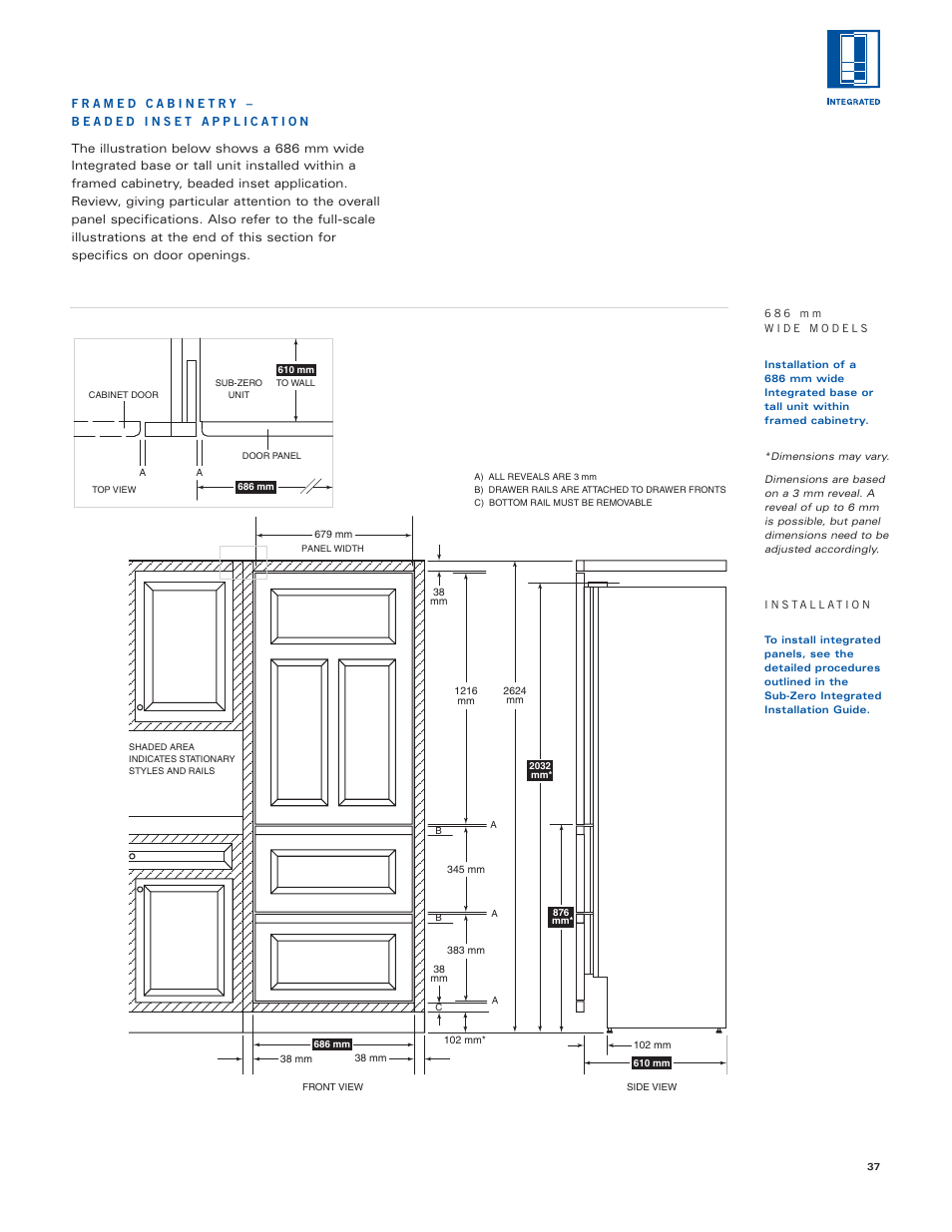 Sub-Zero Sub-Zero User Manual | Page 37 / 72