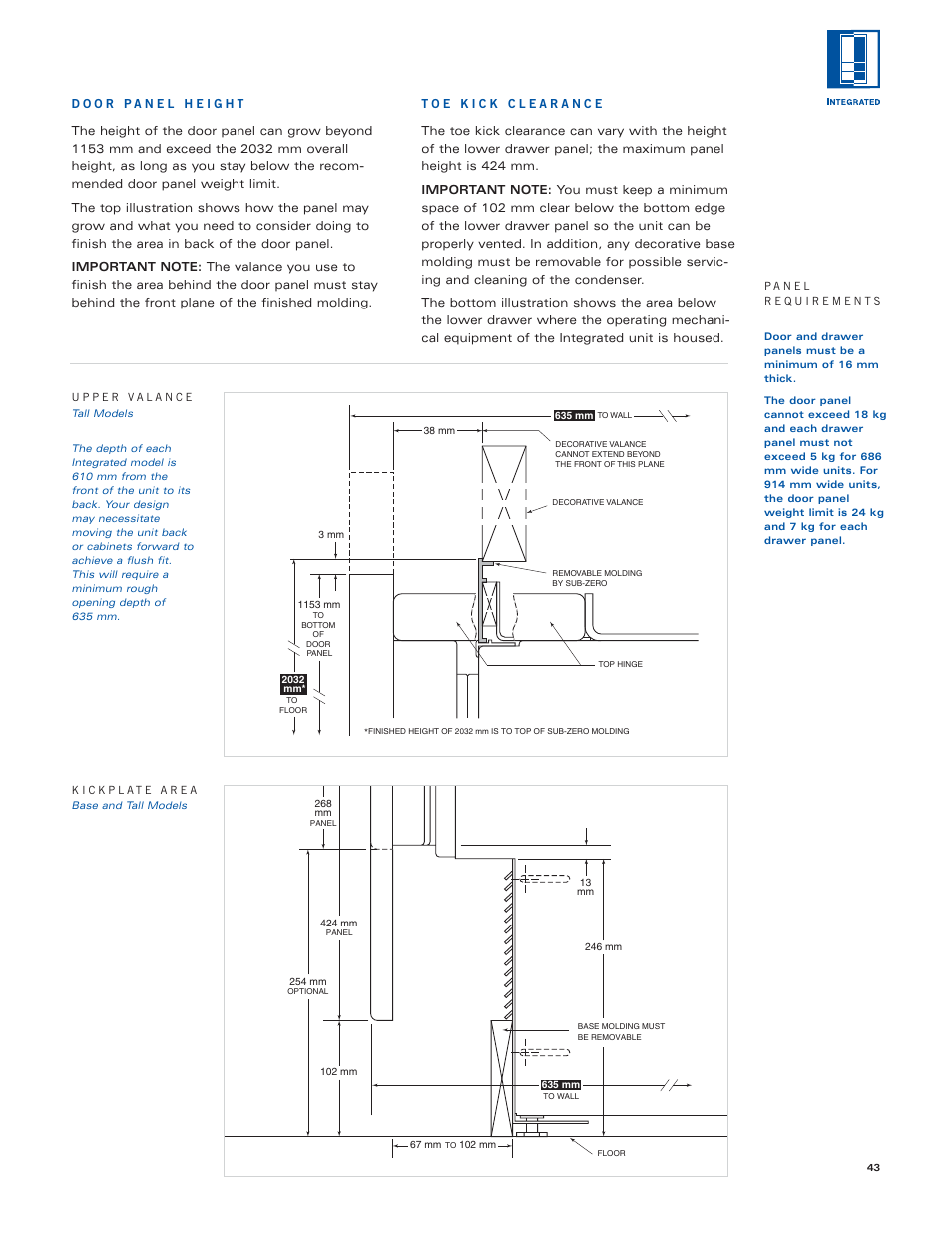 Sub-Zero Sub-Zero User Manual | Page 43 / 72