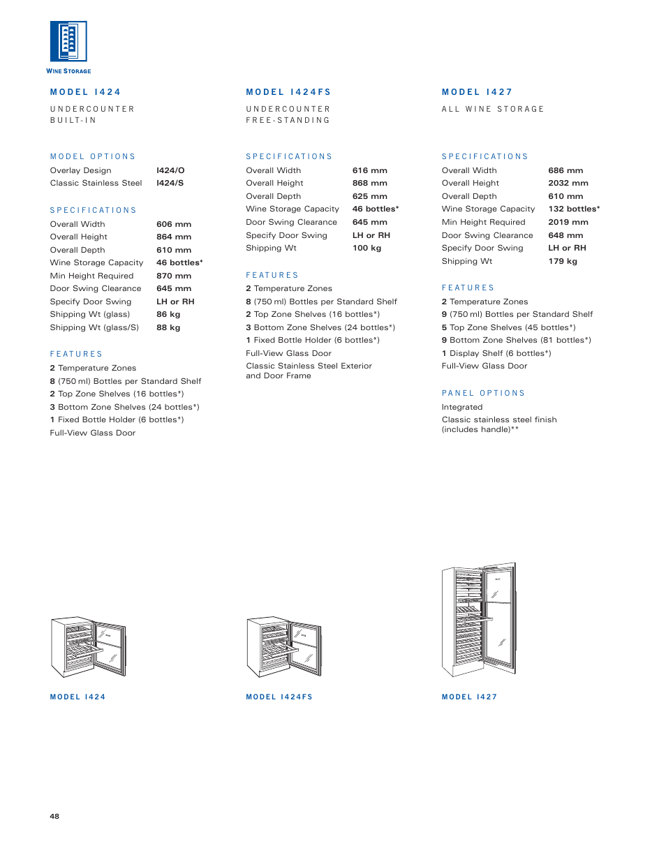 Sub-Zero Sub-Zero User Manual | Page 48 / 72