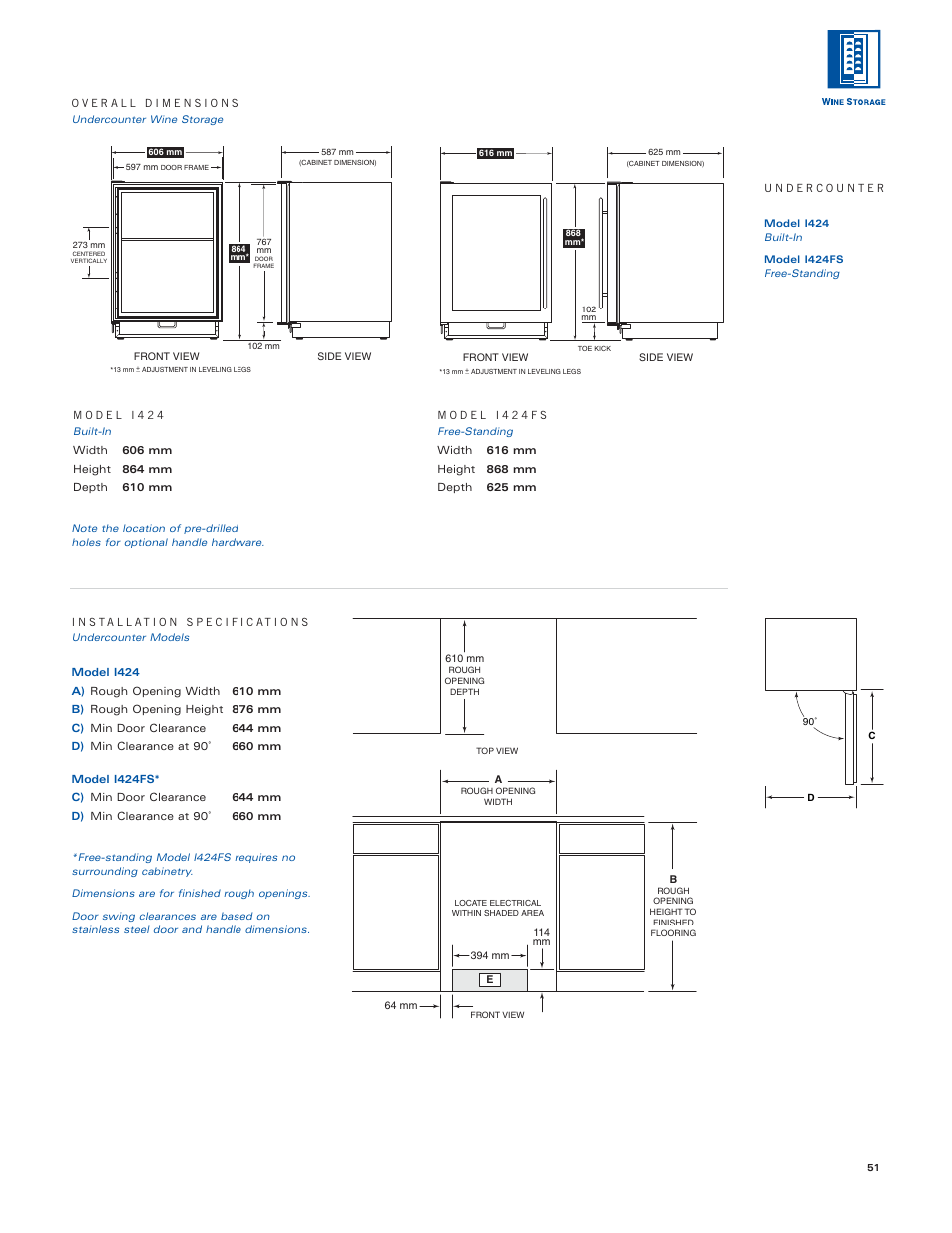 Sub-Zero Sub-Zero User Manual | Page 51 / 72