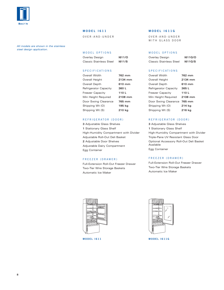 Sub-Zero Sub-Zero User Manual | Page 8 / 72