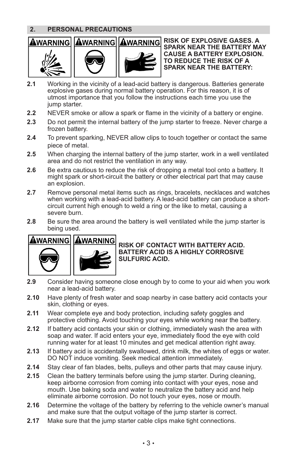 Schumacher 71987 5SEARS User Manual | Page 6 / 13