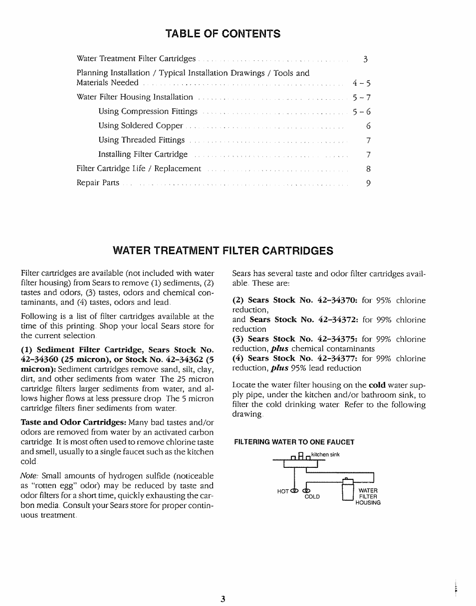 Sears 625.3438 User Manual | Page 3 / 12