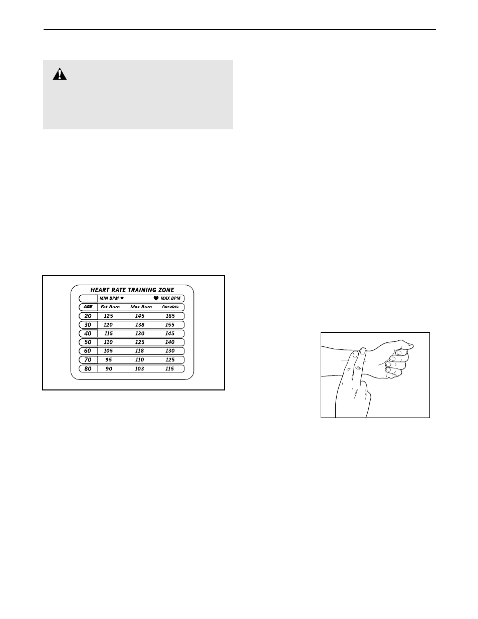 Conditioning guidelines, Warning | Sears 850 User Manual | Page 14 / 18