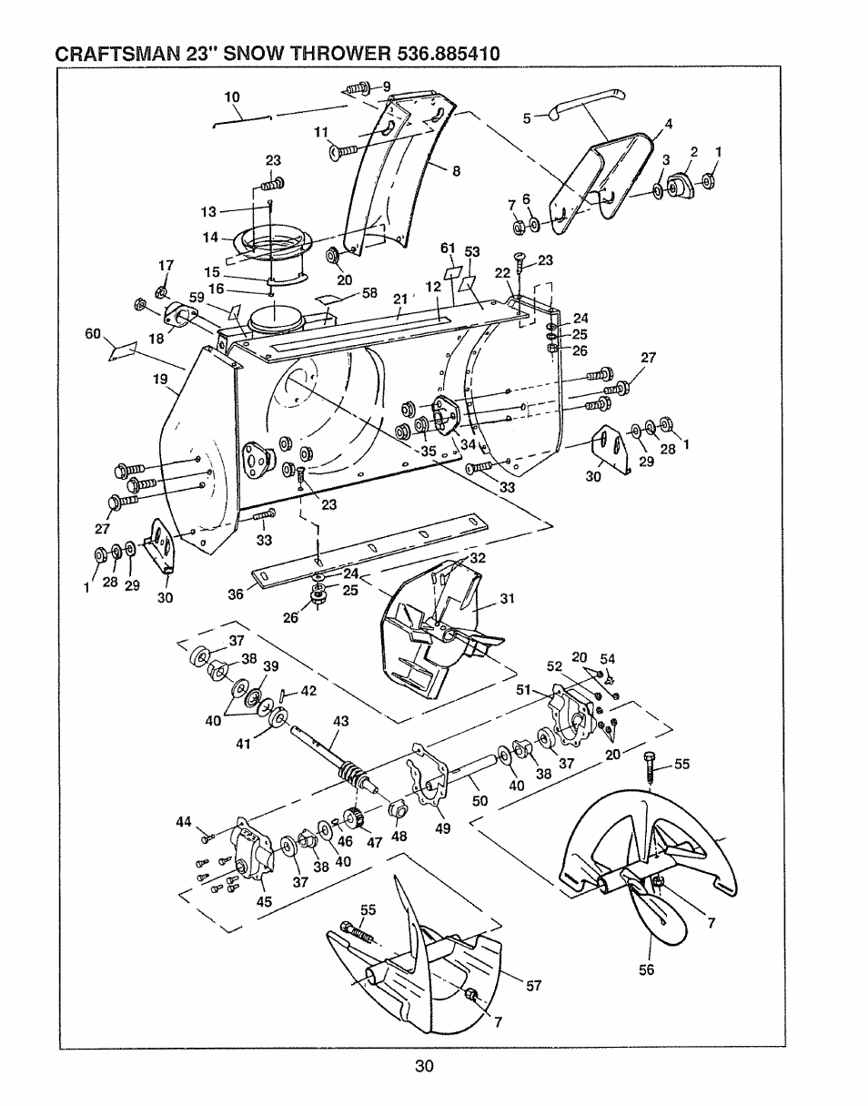 Sears 536.885410 User Manual | Page 30 / 38