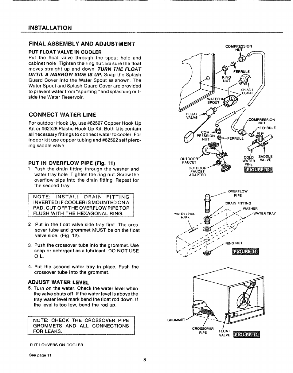 Sears KENMORE 661.62442 User Manual | Page 8 / 16