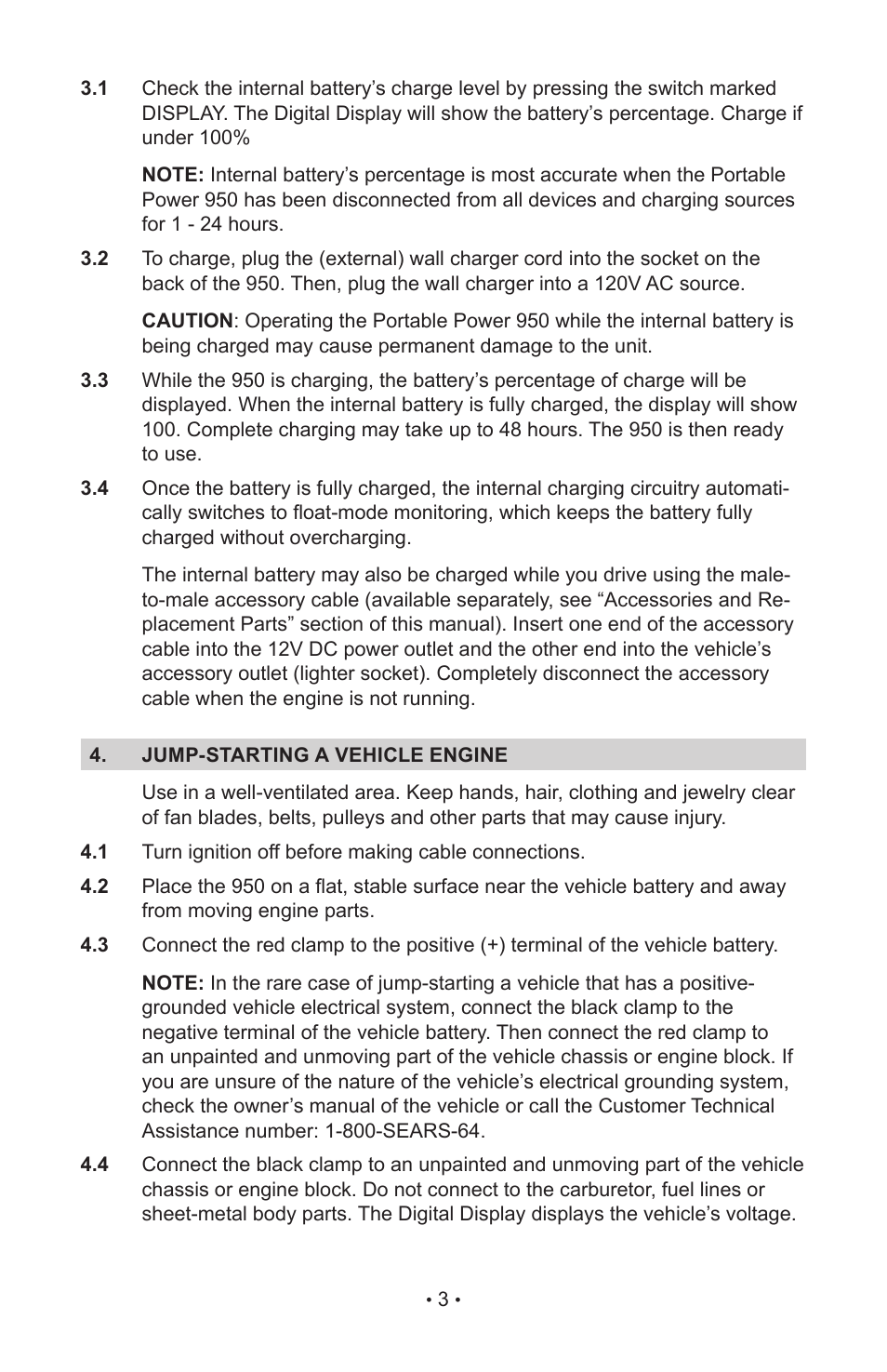 Sears 200.71987 User Manual | Page 5 / 9