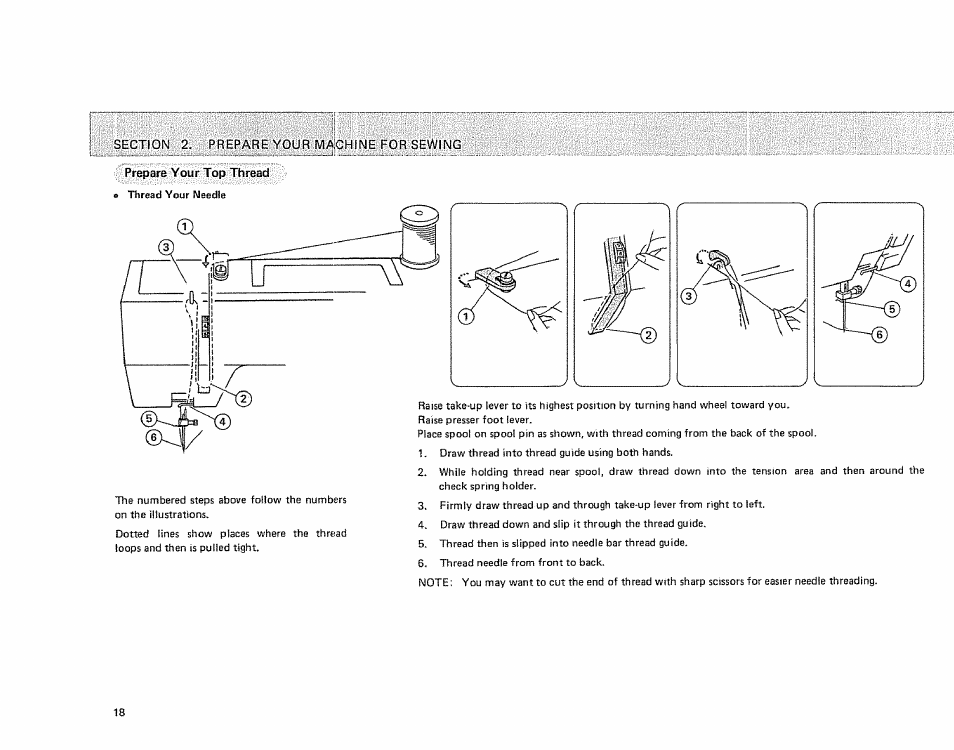 Prepare your top thread | Sears 385.1884180 User Manual | Page 20 / 75