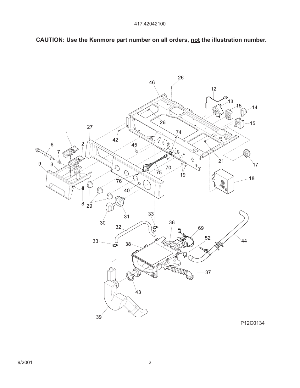 Sears Kenmore 5995358776 User Manual | Page 2 / 9