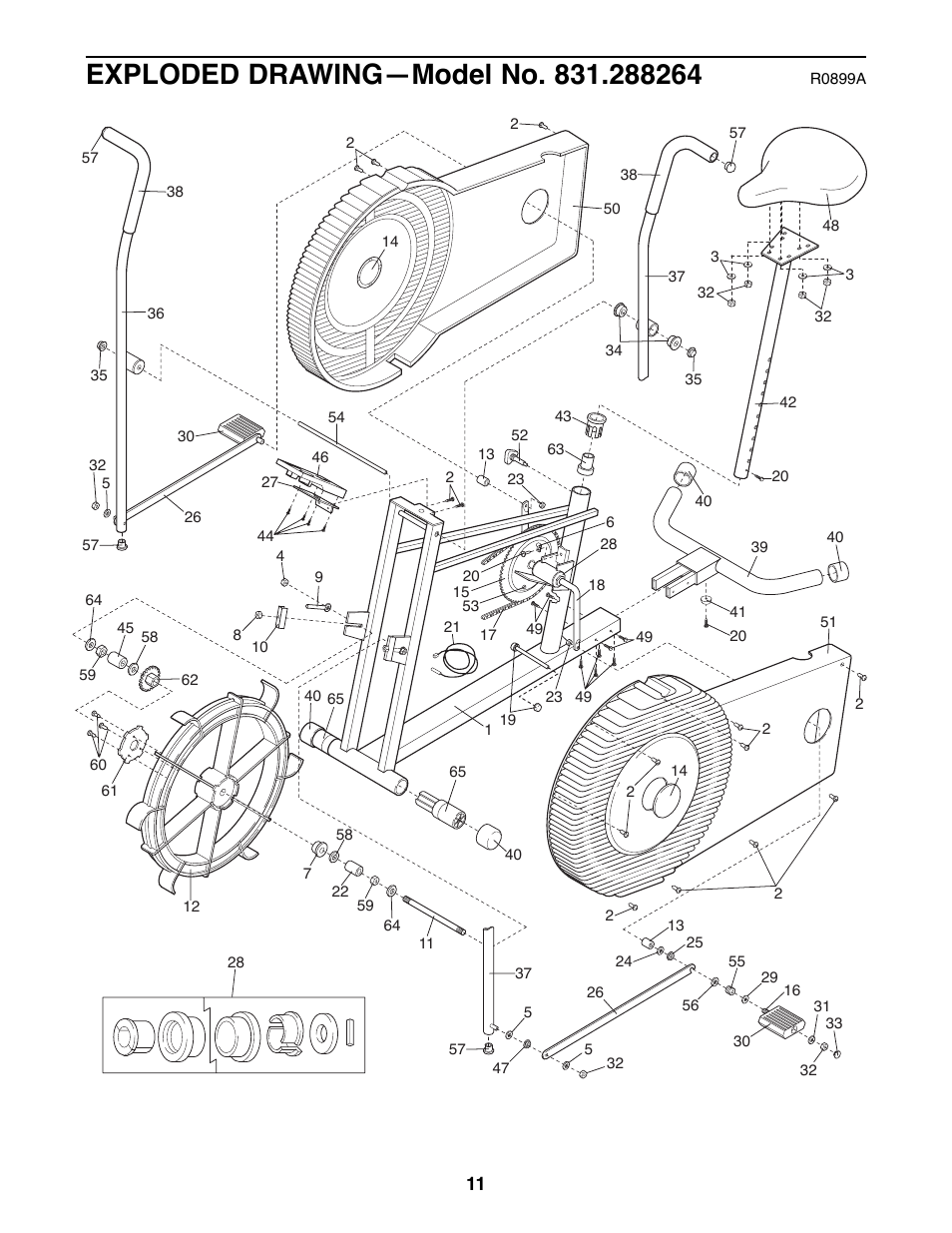 Sears 831.288264 User Manual | Page 11 / 12