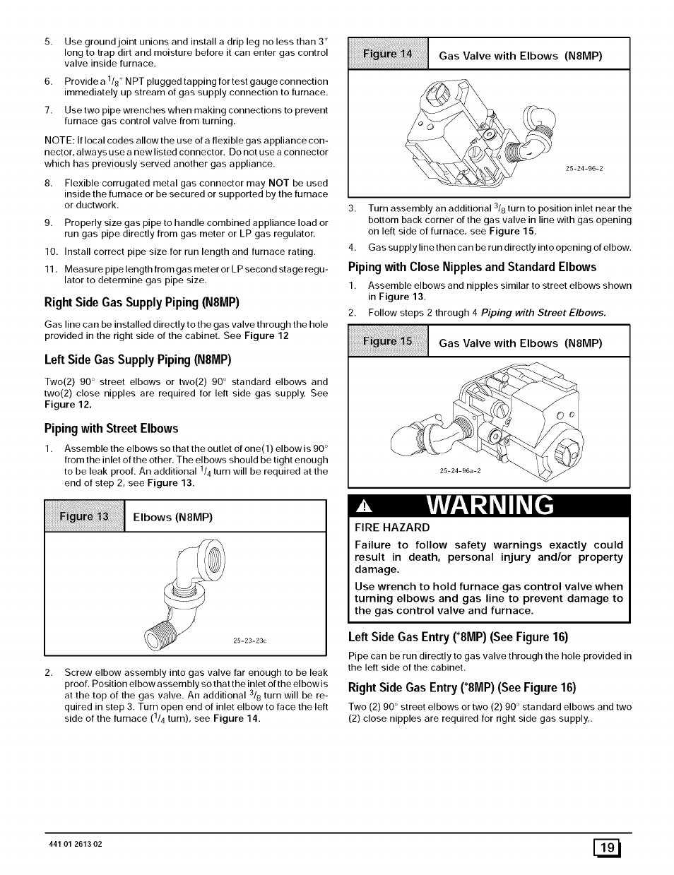 Warning, Rì9l | Sears N8MPL050B12B1 User Manual | Page 19 / 56