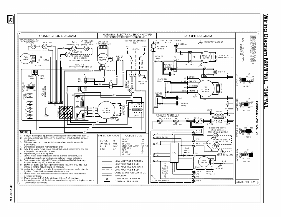 Sears N8MPL050B12B1 User Manual | Page 42 / 56