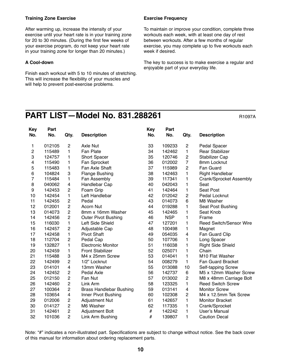 Sears DT1000 831.288261 User Manual | Page 10 / 12