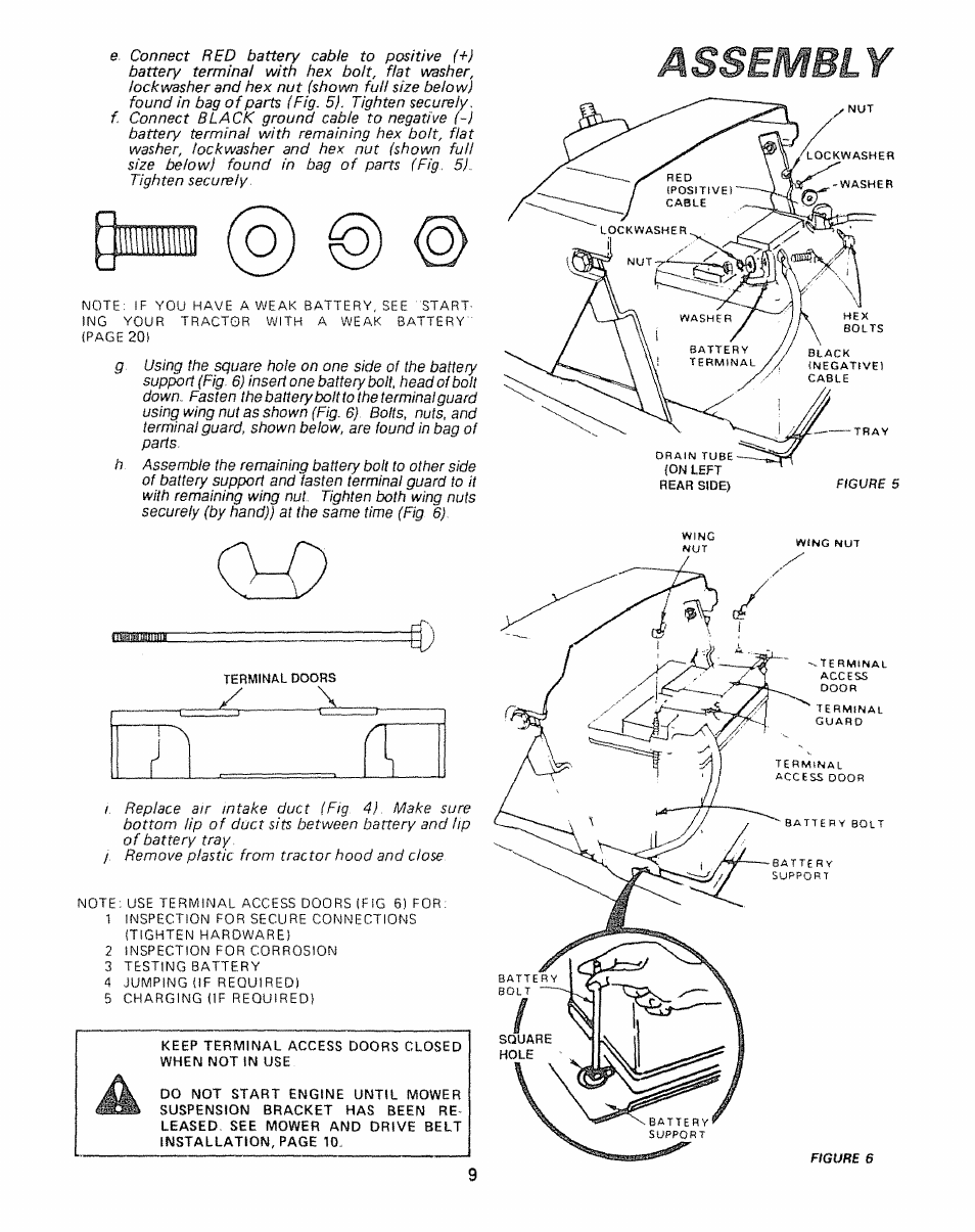 Assembly | Sears 917.25446 User Manual | Page 9 / 56