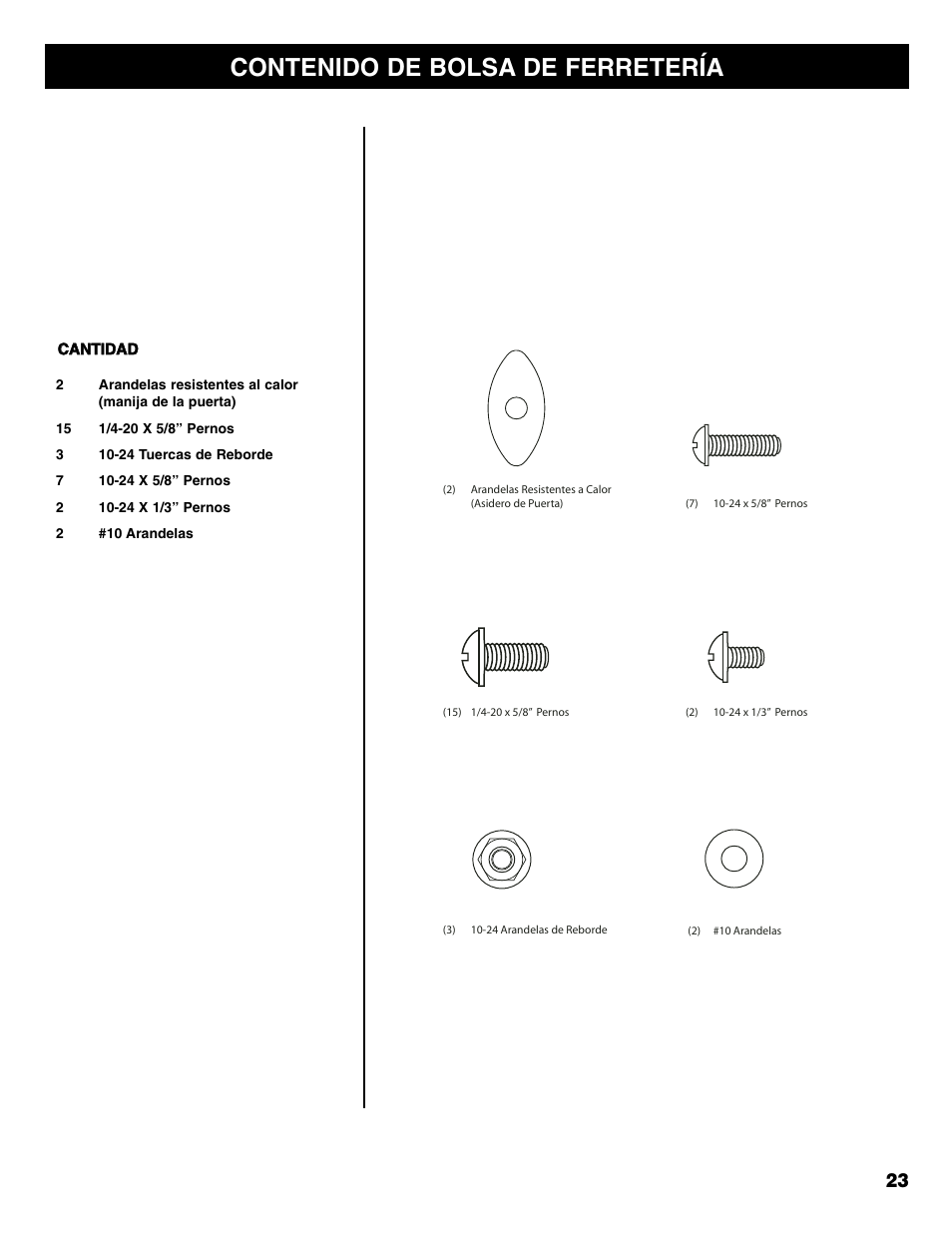 Sears 125.15884800 User Manual | Page 23 / 36