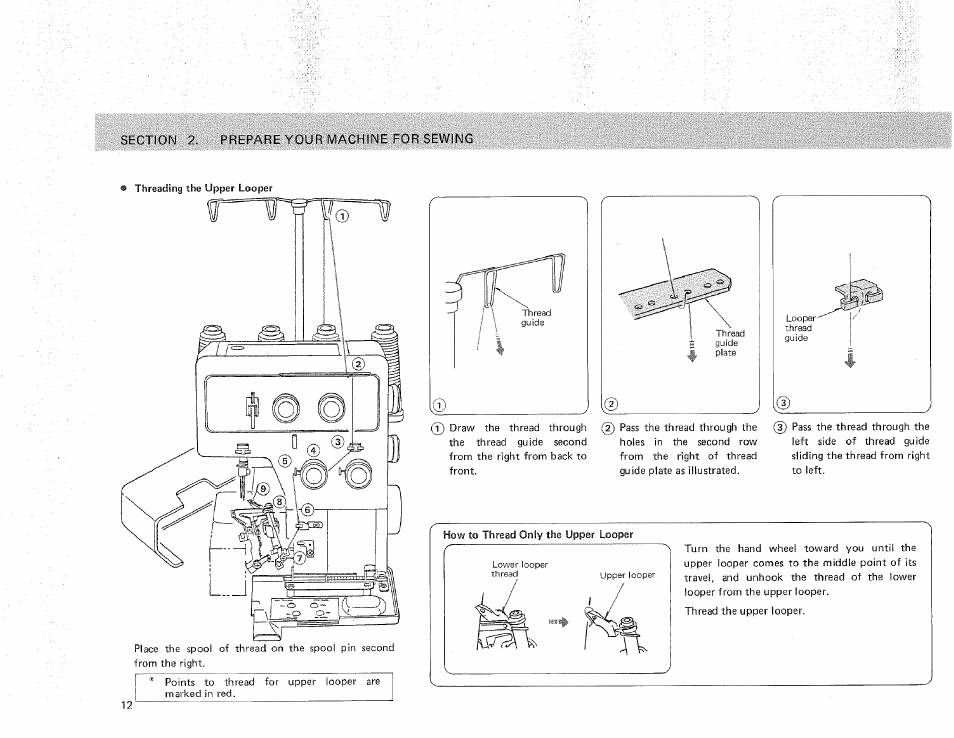 Sears OVERLOCK 3/4D 385.16631 User Manual | Page 17 / 53
