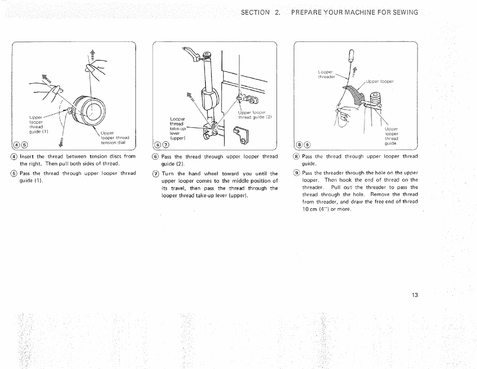 Sears OVERLOCK 3/4D 385.16631 User Manual | Page 18 / 53