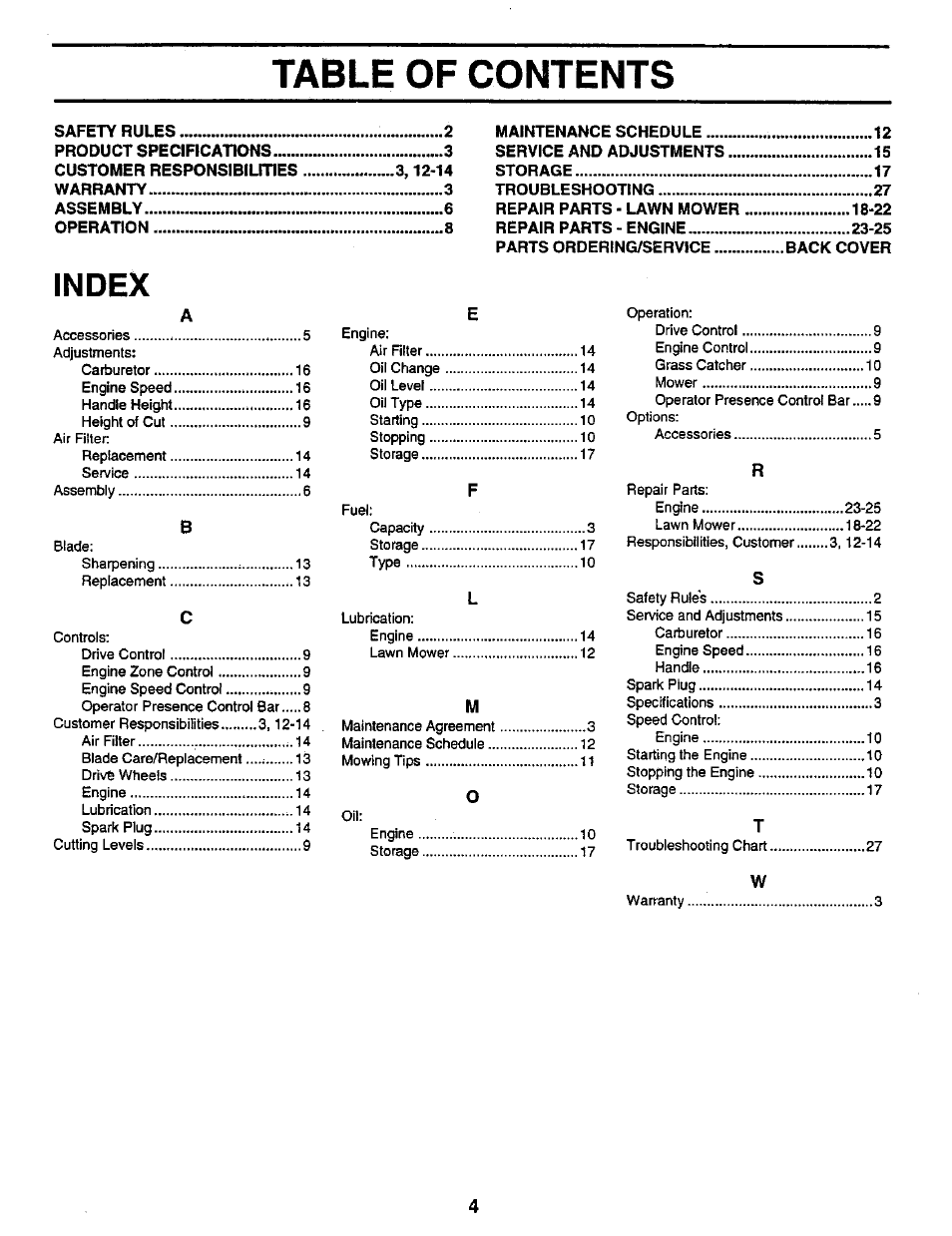 Sears 917.373981 User Manual | Page 4 / 26