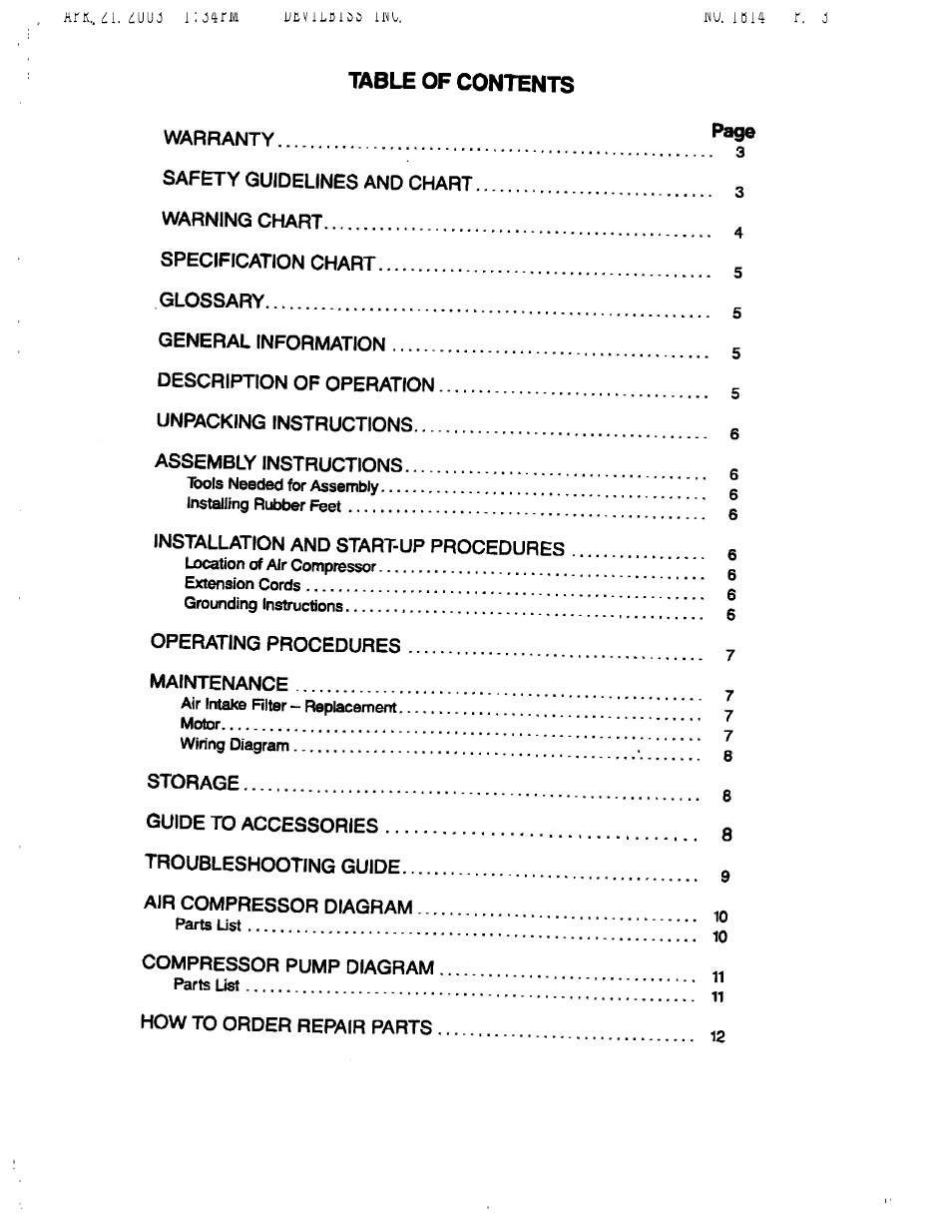 Sears Craftsman 919.150270 User Manual | Page 2 / 11