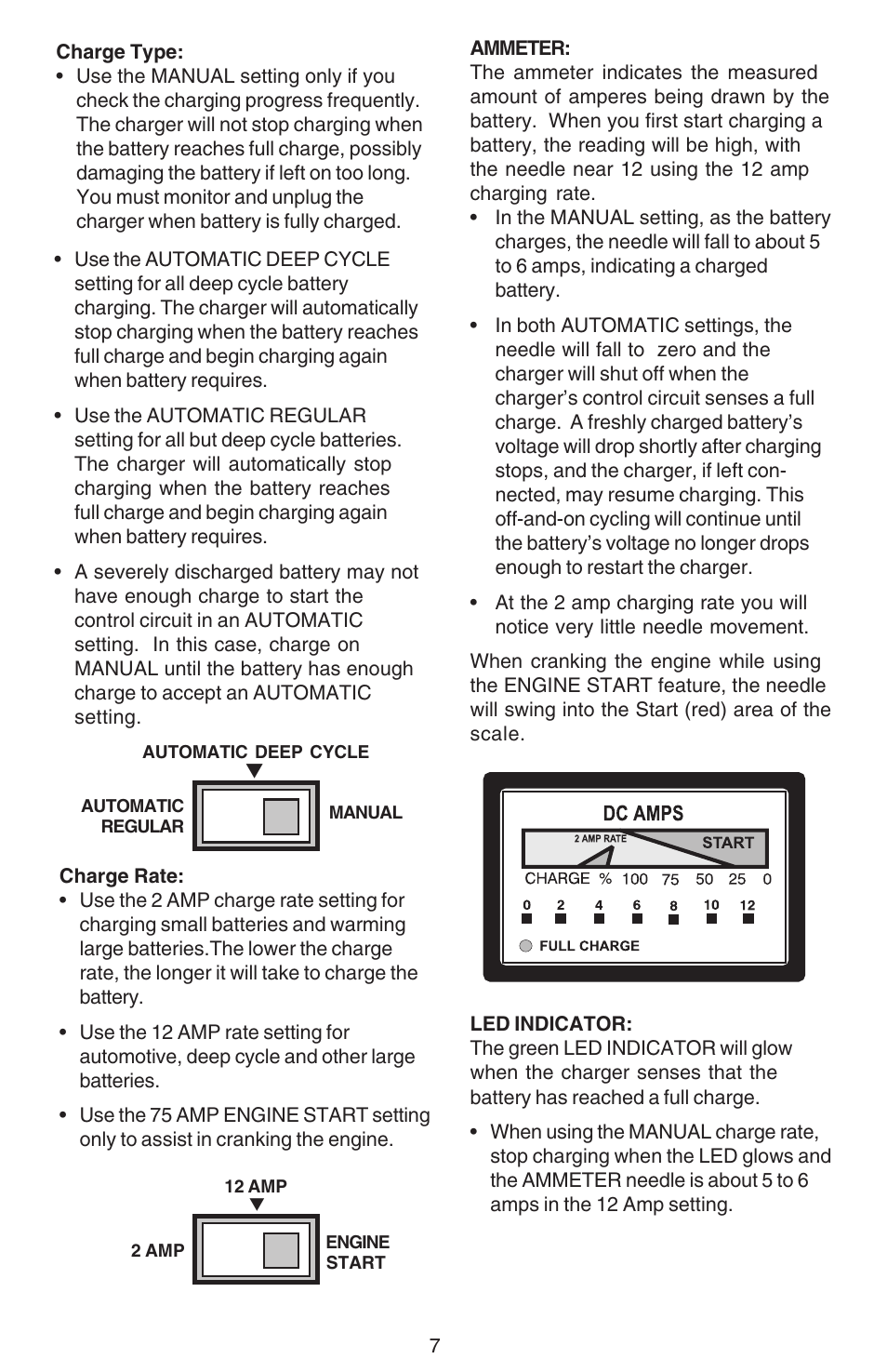 Safety operation maintenance troubleshooting parts | Sears 200.713121 User Manual | Page 7 / 16