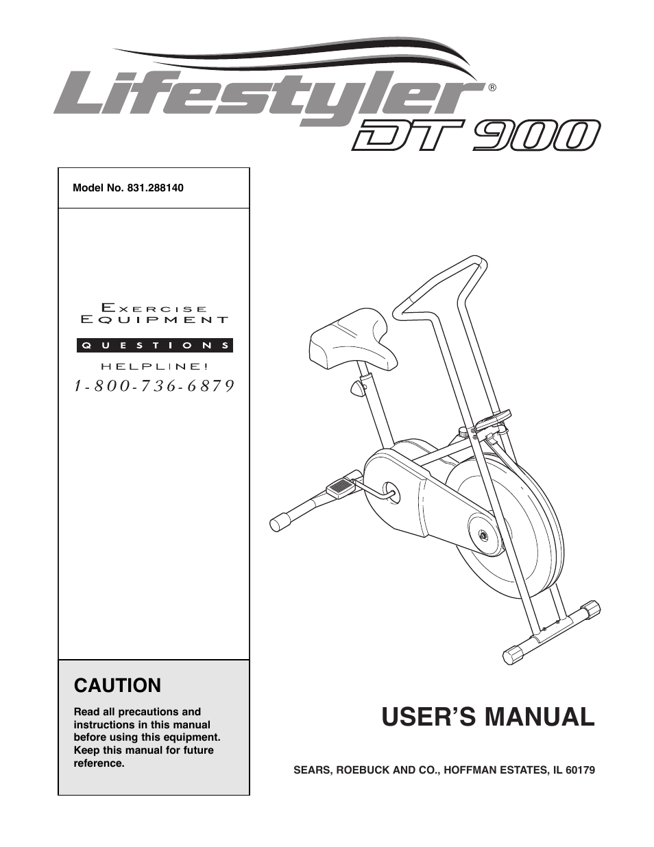 Sears 831.288140 User Manual | 12 pages