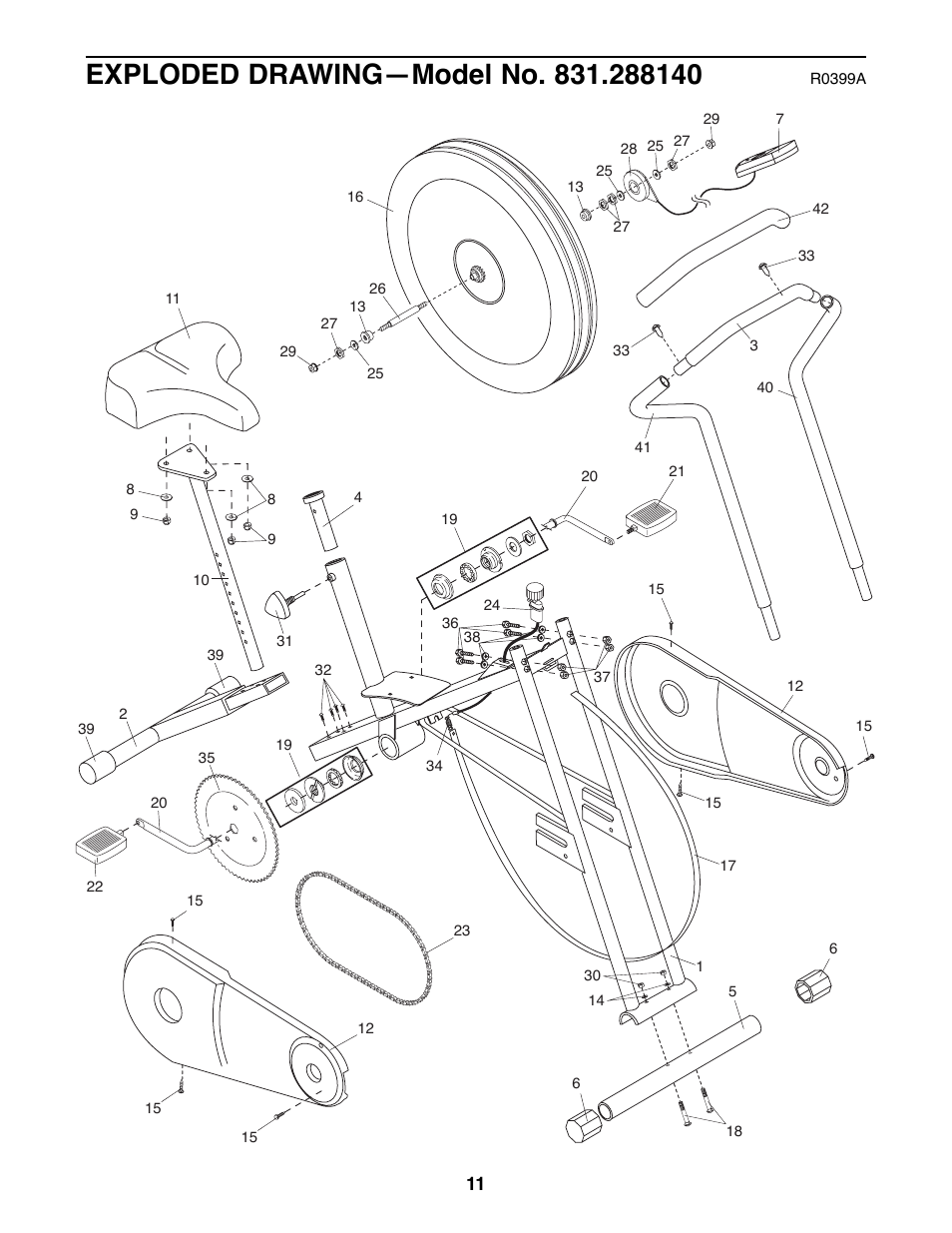 Sears 831.288140 User Manual | Page 11 / 12