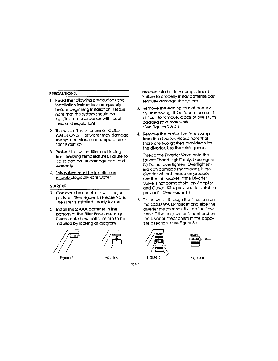 Sears EcoWater CWF User Manual | Page 4 / 10
