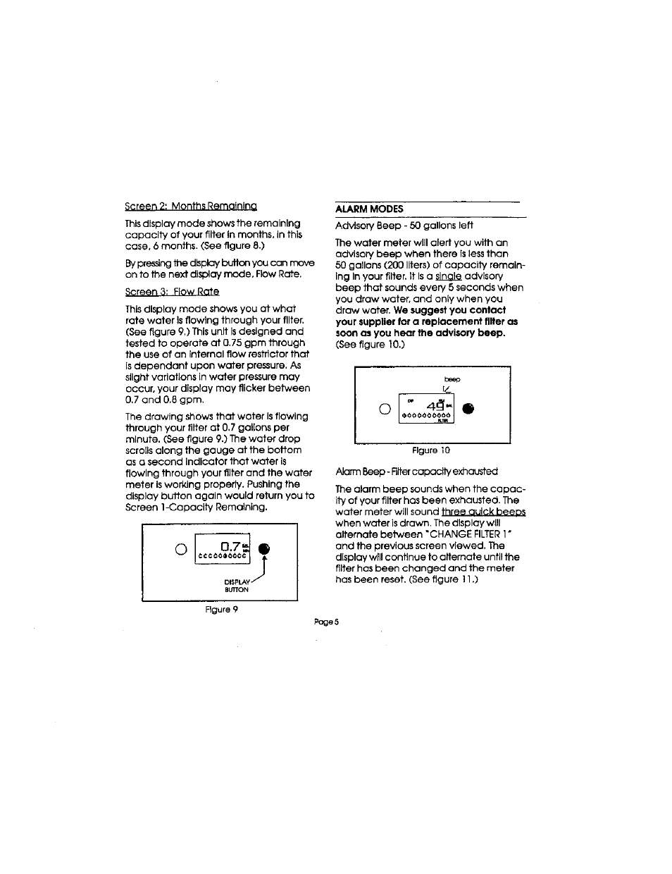 Sears EcoWater CWF User Manual | Page 6 / 10
