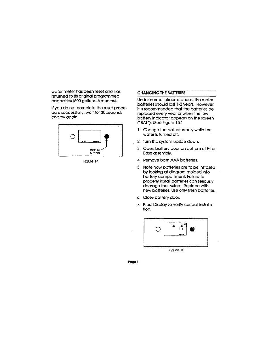 Sears EcoWater CWF User Manual | Page 9 / 10
