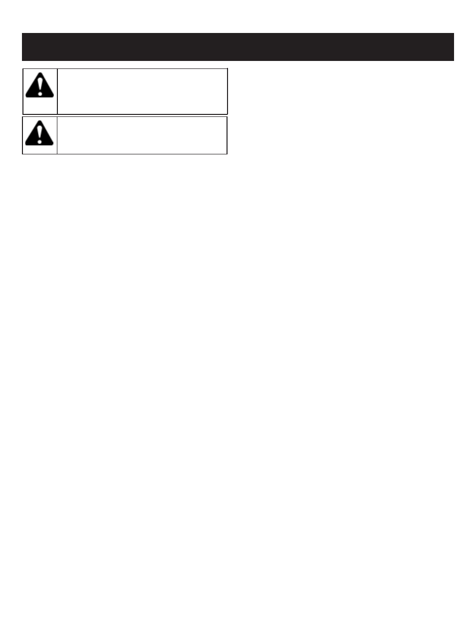 Warning, Starting/stopping instructions | Sears 316.35084 User Manual | Page 10 / 28
