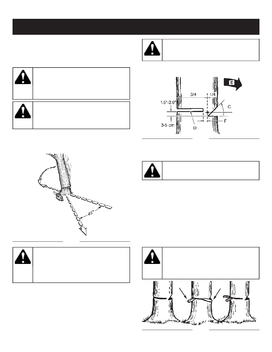 Warning, Caution, Operating instructions | Sears 316.35084 User Manual | Page 13 / 28