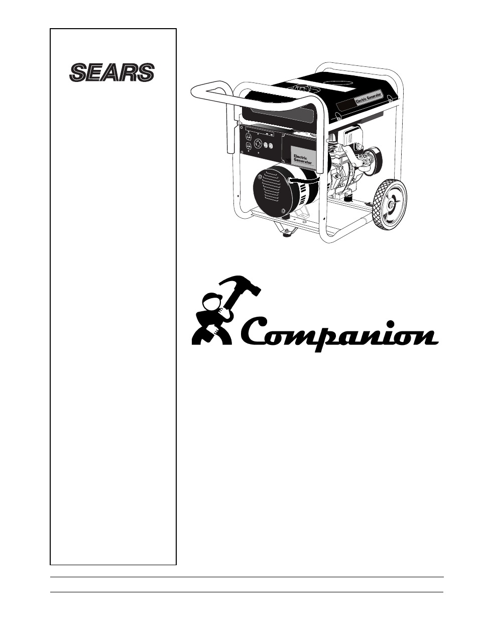 Sears Companion 919.329110 User Manual | 46 pages