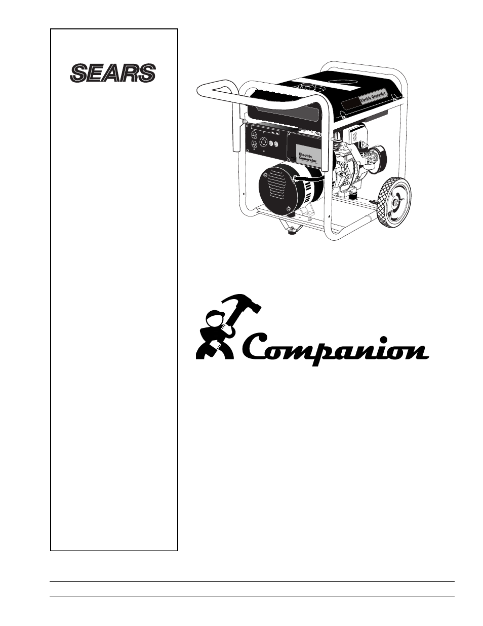 Sears Companion 919.329110 User Manual | Page 24 / 46